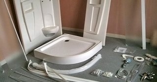Установка душевой кабины Россошь, цена от 3014 руб.